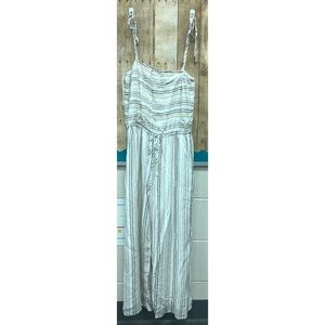 Colorful striped jumpsuit